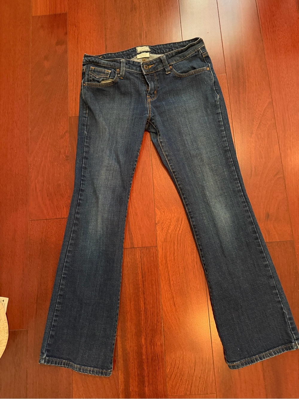 Women's Levi Dark Wash Bootcut Jeans - Blue